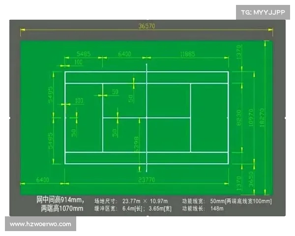网球比赛场地布局与设计要素分析及其对比赛效果的影响探讨 网球比赛场地布局与设计要素分析及其对比赛效果的影响探讨